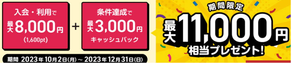 セゾン パール・アメリカン・ エキスプレス・カード/デジタル11000ポイント